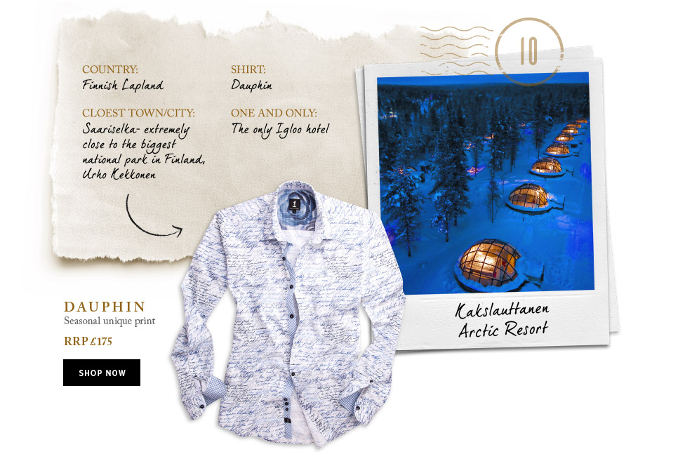 DAUPHIN PRINT SHIRT