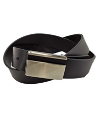 Black Belmont Modern Cutout Belt