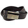 Black Belmont Modern Cutout Belt