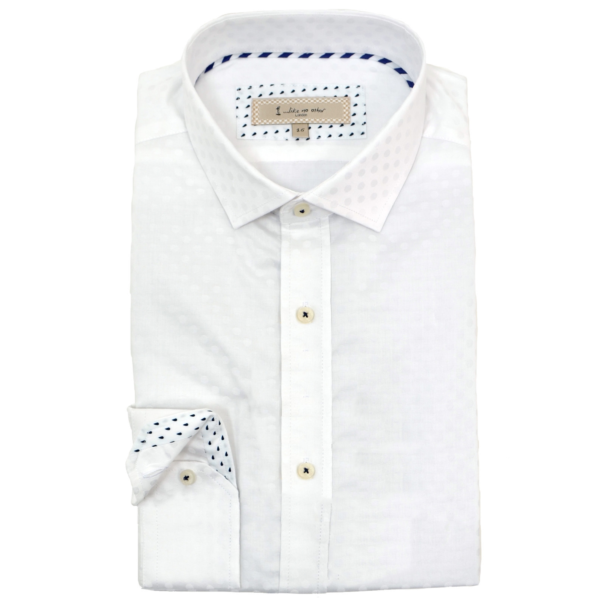 Carlisle White Formal Shirt | 1 Like No Other